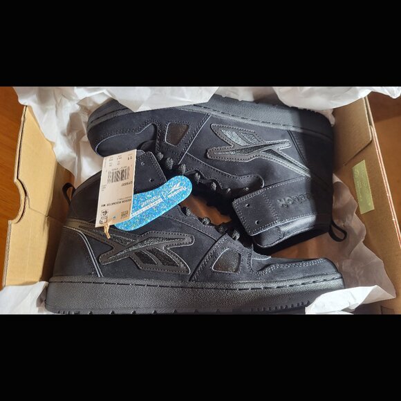 Reebok Resonator Mid Mens Size 11 New Black - Picture 7 of 8